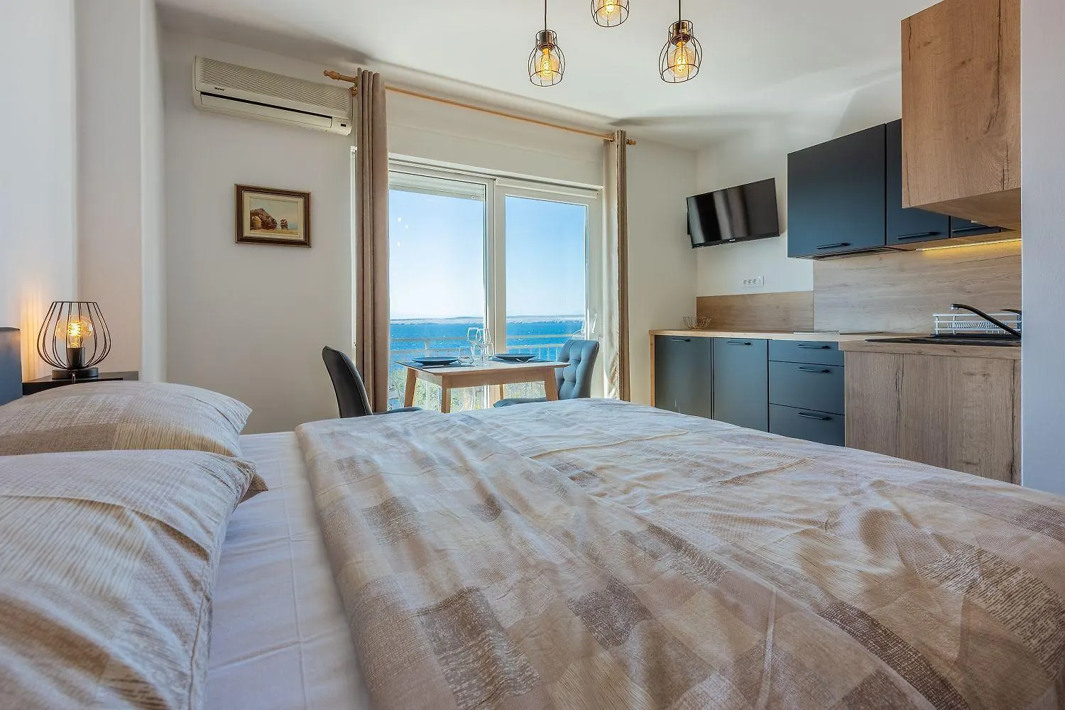 Beeindruckendes Apartment Nur 100 Meter Zum Strand Mit Jacuzzi, Sauna, Meerblick, Wifi Dramalj 0*,  Chorvatsko