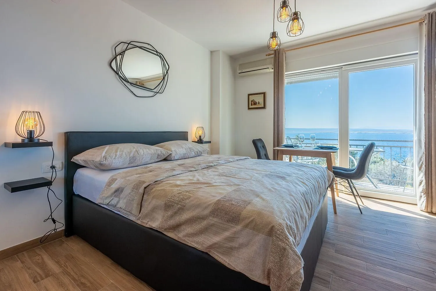 Beeindruckendes Apartment Nur 100 Meter Zum Strand Mit Jacuzzi, Sauna, Meerblick, Wifi Драмаль